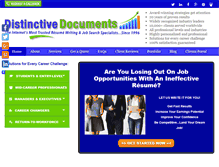 Tablet Screenshot of distinctiveweb.com